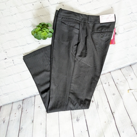 PENNINGTONS Straight Fit Slimming Fit Dress Pant Trousers - Picture 4 of 11